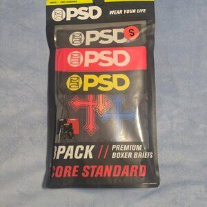 PSD 3 Pack Celtic Crosses Pack Premium Boxer Briefs Men's Core Standard Size